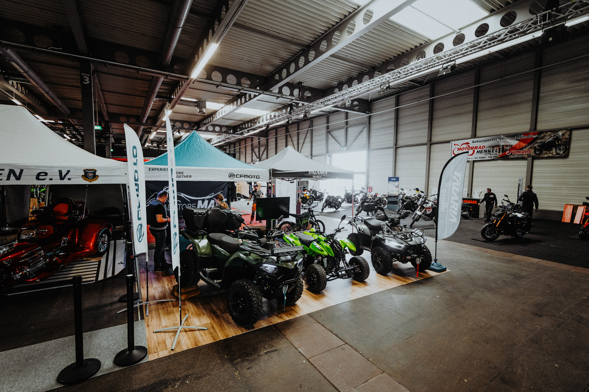 Motorradmesse Erfurt Quadstore Apolda Atv